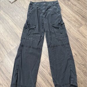 American Eagle Outfitters Dark Gray Cargo Pants